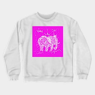 Do you see pink elephants ? Crewneck Sweatshirt